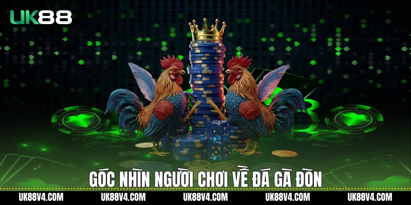 Góc nhìn người chơi về đá gà đòn